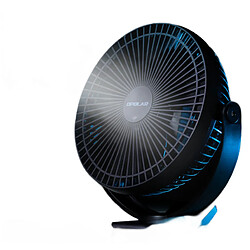 Universal Ventilateur, ventilateur USB de circulation de l'air, clips alimentés par une batterie rechargeable de 10 000 mAh pour les tentes de camping, les plages ou les voitures