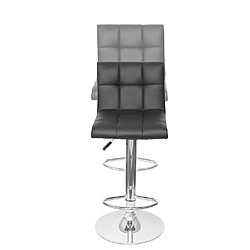 Acheter Mendler 2x Tabouret de bar HWC-G87, chaise bar/comptoir, réglable en hauteur ~ velours rose, pied noir