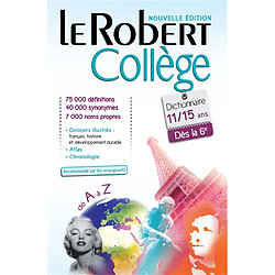 Le Robert collège : dictionnaire 11-15 ans, dès la 6e - Occasion