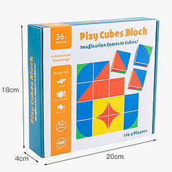 Universal Enfants d &'âge préscolaire Jouets pour bébés Puzzle 3D Puzzle Espace Pensée Apprentissage Éducation Montessori Jouets en bois pour enfants | Puzzles