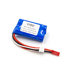 vhbw Batterie Li-Ion 650mAh (7.4V) pour la construction de modèles réduits, drone Jamara Flyscout comme Revell 43965.