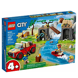 Lego 60301 Le Tout-terrain de Sauvetage des Animaux Sauvage Multicolore pas cher