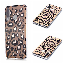 Coque en TPU motif de marbre imd léopard pour votre Huawei P30 Lite/Nova 4e