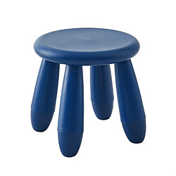 Wewoo Tabouret coloré pour enfantschaisetabouret de bébétabouret en plastique de jardin d'enfants bleu