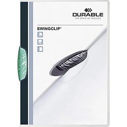 DURABLE Chemise à clip SWINGCLIP, format A4, clip pétrole ()