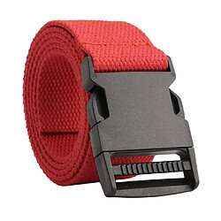 Boucle à Dégagement Rapide Pour Hommes, Ceinture Respirante Extérieure, Rouge