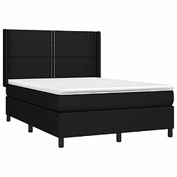 Acheter Sommier à lattes et matelas LED,Cadre à lattes de lit pour Adulte Noir 140x200 cm Tissu -MN86915