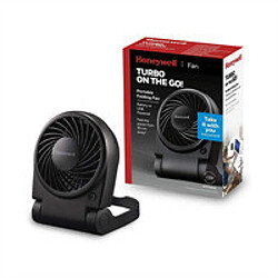 Honeywell Turbo sur la route! Ventilateur Pliant Portable-Noir