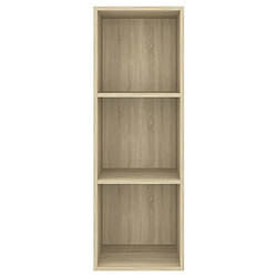 Acheter Maison Chic Meuble TV scandinave mural Banc TV suspendu pour salon - Chêne sonoma 37x37x107 cm Aggloméré -MN50187