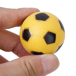 Avis 4pcs 36mm Remplacement De Football De Table De Baby-foot Football Fußball Balle Jaune Noir