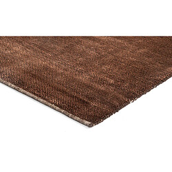 Vidal Tapis de laine 196x151 brun Juma pas cher