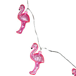 Avis Corep Guirlande lumineuse Flamants roses 135 cm LED Suspension FLAMINGO