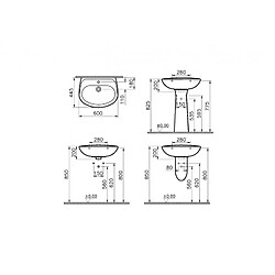 Vitra Lavabo gamme Normus