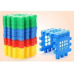 Ensemble de blocs de construction de 100 pièces avec étui de transport, produits multicolores Best Choice pas cher