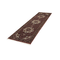 Vidal Tapis de couloir en laine 274x74 rouge Bidjar