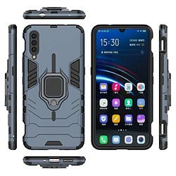 Acheter Wewoo Coque Souple PC + TPU Housse de protection antichoc avec support d'anneau magnétique pour VIVO IQOO bleu marine