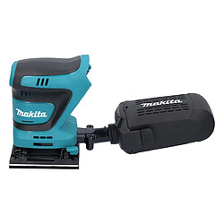 Makita DBO 481 RGJ Ponceuse vibrante sans fil 112 x 102mm 18 V + 2x Akku 6,0 Ah + Chargeur + Coffret Makpac