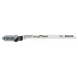 Lame de scie sauteuse Bosch T 101 AO Clean for Wood