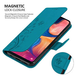 Cadorabo Coque Samsung Galaxy A10e / A20e Etui en Bleu pas cher