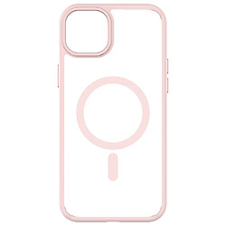 Qdos GRS HYBRID SOFT iPhone15+ Rose Hybrid GRS Soft+Snap Rose