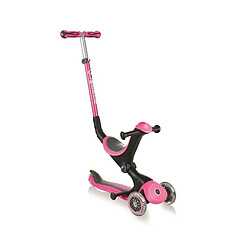 GLOBBER Trottinette convertible Go Up Deluxe - Rose