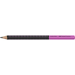 FABER-CASTELL Crayon graphite Jumbo GRIP TWO TONE, rose ()