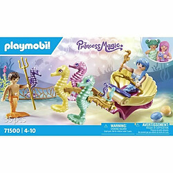 Playmobil® 71500 - Calèche avec sirènes et hippocampes pas cher