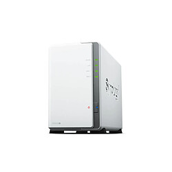 Synology DS220J NAS 12To 2 Baies USB 3.2 Gen 1 1.4GHz Serial ATA Blanc