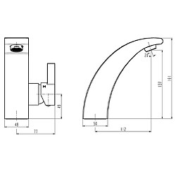 Acheter SCHÜTTE Mitigeur de lavabo PANAMA chrome