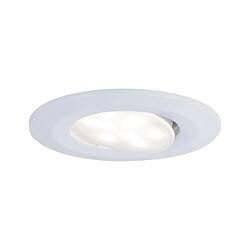 Paulmann Spot encastré LED Calla rd orient 6,5W 230V 4000K chromé mat