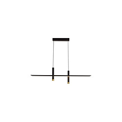 Luminaire Center Suspension Esparta Noir,Or