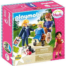 Playmobil® Clara avec son père et Mlle Rottenmeier