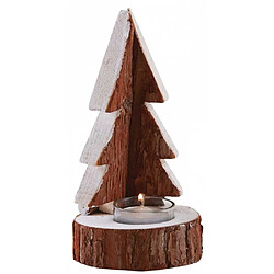 Avis Aubry Gaspard Sapin porte bougie en bois (Lot de 2).