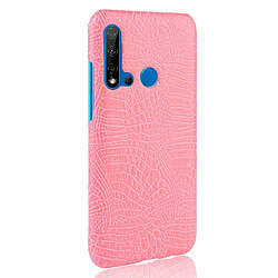 Avis Wewoo Coque PC + PU antichoc à texture de crocodile pour Huawei P20 lite 2019 / Huawei nova 5i rose