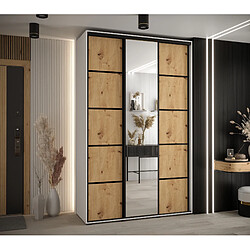 Abiks Meble Armoire DAVOS 5 À Portes Coulissantes 235,2/150/60 3 Portes