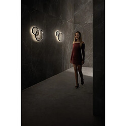 Acheter Inspired Collage 2 Ring Ceiling, 30W LED, 3000K, 2250lm, Noir, 3 ans de garantie