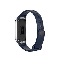 Bracelet en silicone bleu foncé pour votre Samsung Gear Fit SM-R370