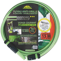 Capvert CAP VERT - Batterie tuyau tricoté 4 couches renforcé équipé 15mm - 15m 