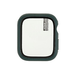 Coque en TPU caoutchouté, finition mate, vert noirâtre pour votre Apple Watch Series 7 45mm