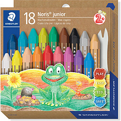 STAEDTLER Craie à la cire Noris junior, étui carton de 18 ()