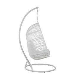 Acheter Inside 75 Chaise Suspendue Ovale NAOMI / Blanc