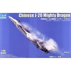 Trumpeter Maquette Avion Chinese J-20 Mighty Dragon