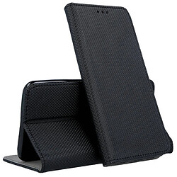 Htdmobiles Housse pour Xiaomi 12 Lite 5G - etui coque pochette portefeuille + film ecran - NOIR MAGNET