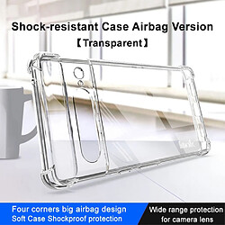 Coque en TPU IMAK transparent, airbag quatre coins, anti-chute pour votre Google Pixel 7 Pro 5G - transparent