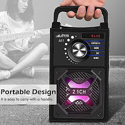 Avis Universal Haut-parleur Bluetooth sans fil 3D Sound TF Carte FM Radio U Disk Portable Outdoor Enceinte