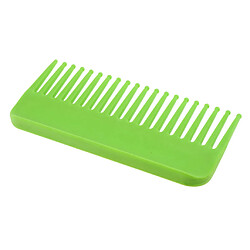 salon soins des cheveux démêlant les cheveux peigne brosse à cheveux anti statique large dent vert