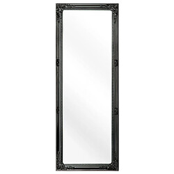 Beliani Miroir FOUGERES 130 cm Noir