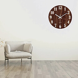 Avis 12 '' Horloge Murale Lumineuse Horloge De Nuit À Quartz Silencieuse Horloge De Nuit Chiffres Classiques