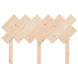 Acheter Maison Chic Tête de lit scandinave,Meuble de chambre 122,5x3x80,5 cm Bois massif de pin -MN32699