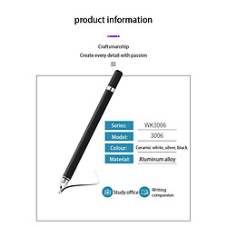 INF Stylet 2 en 1 avec fonction d'écriture noir pas cher